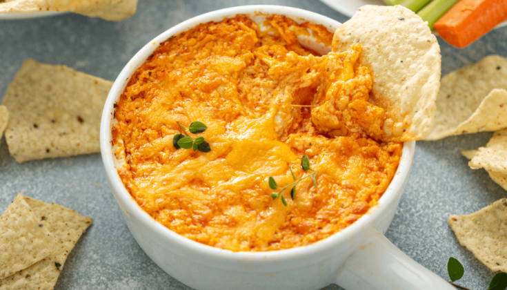 Easy Buffalo Chicken Dip