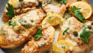 Chicken Piccata - Easy Creamy