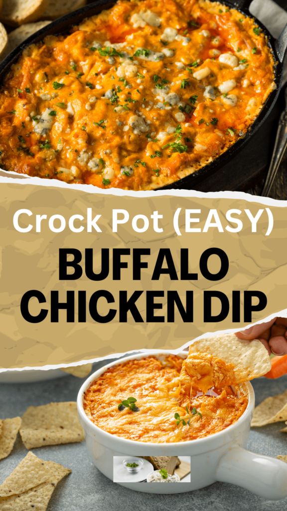 Crock Pot Buffalo Chicken Dip