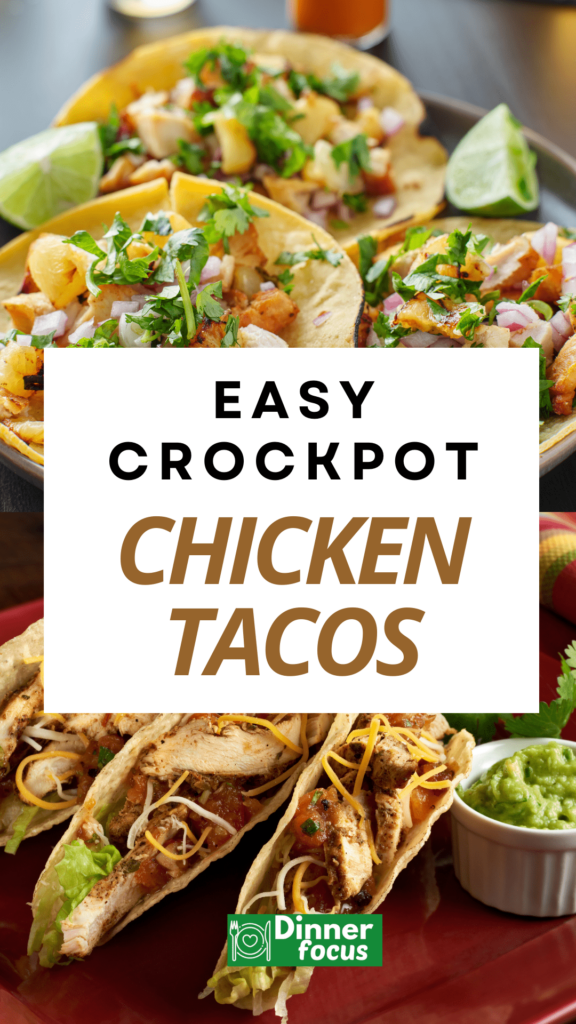 Crockpot Chicken Tacos