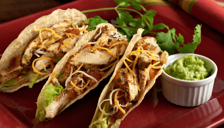 Easy Crockpot Chicken Tacos