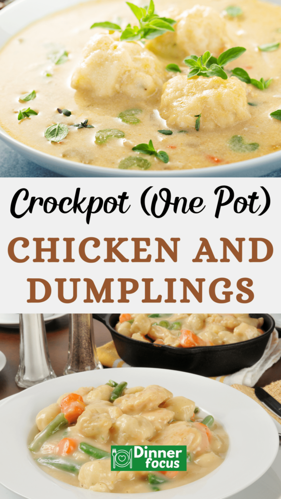 Easy Crockpot Chicken and Dumplings