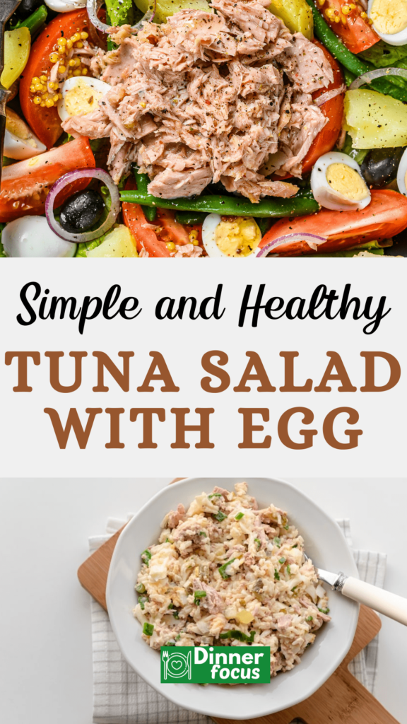 Easy Tuna Salad with Egg