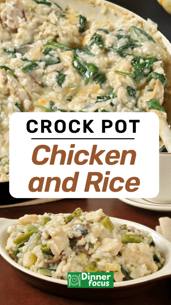 Slow Cooker Chicken and Rice