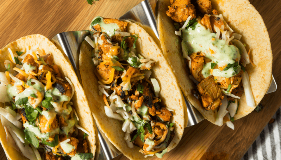 Slow Cooker Crockpot Chicken Tacos