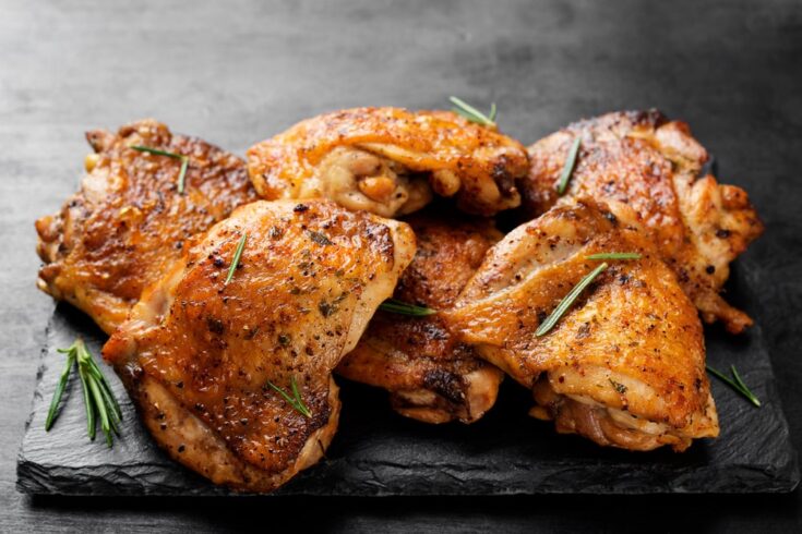 Best Baked Chicken Thighs