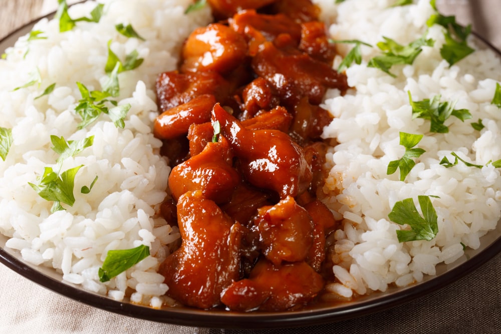 Easy Bourbon Chicken