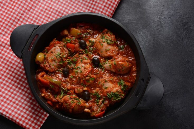 Easy Chicken Cacciatore