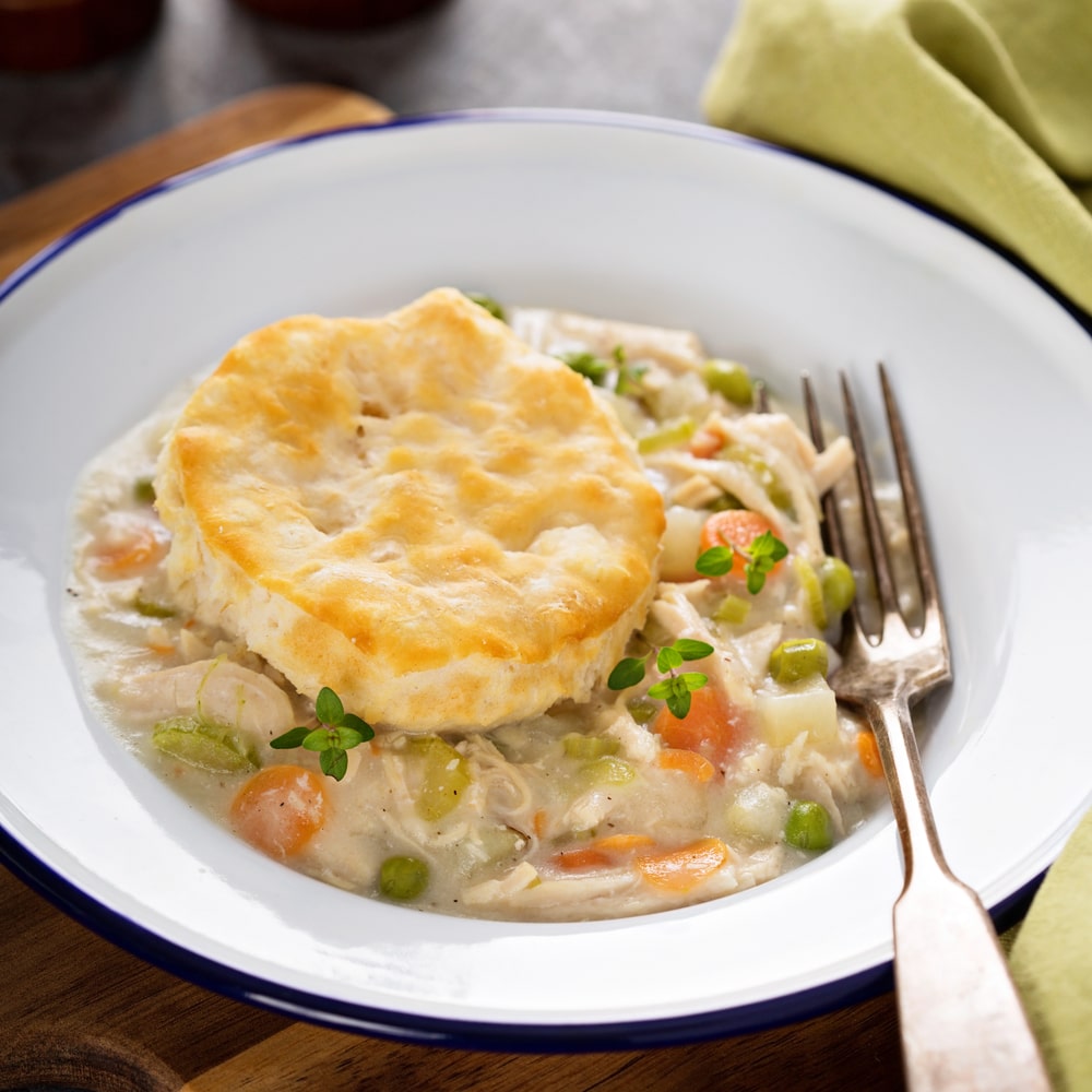 Easy Crockpot Chicken Pot Pie