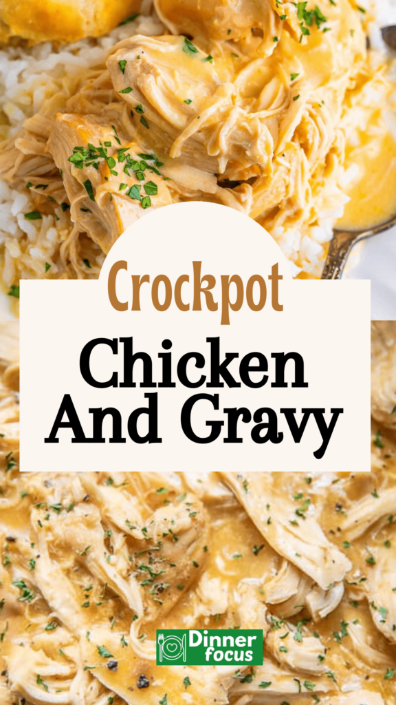 Easy One pot Crockpot Chicken And Gravy