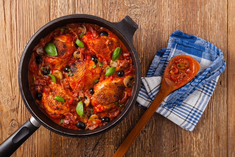 Flavorful Chicken Cacciatore