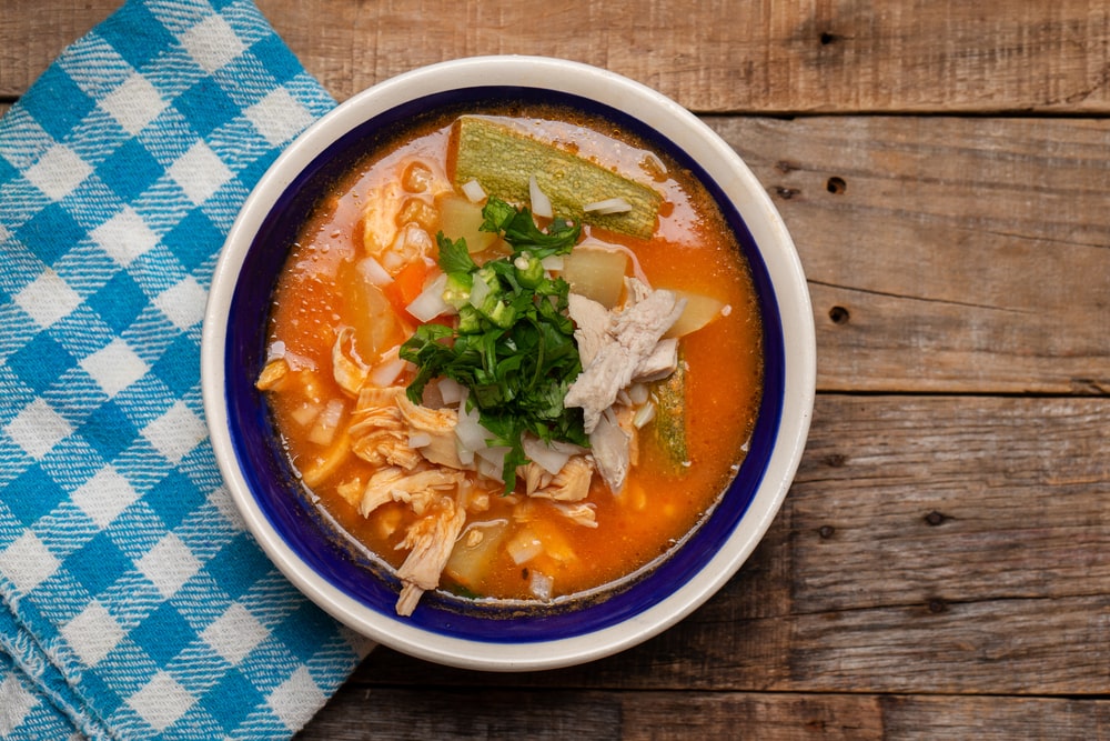 Flavorful Crockpot Chicken Tortilla Soup