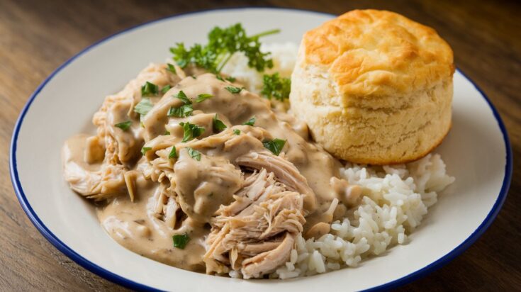 Slow cooker Crockpot Chicken And Gravy