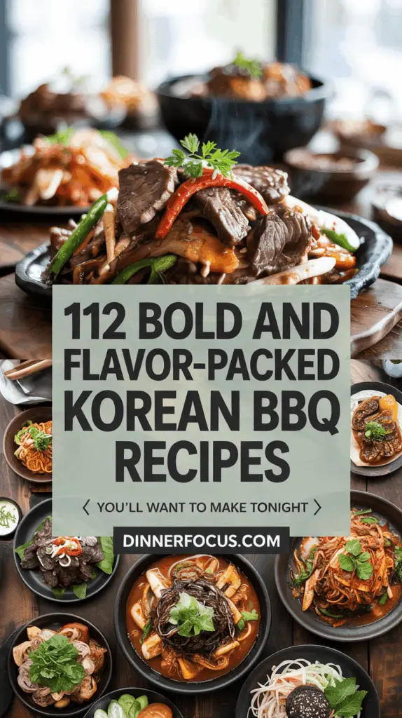 Flavor-Packed Korean BBQ Recipes