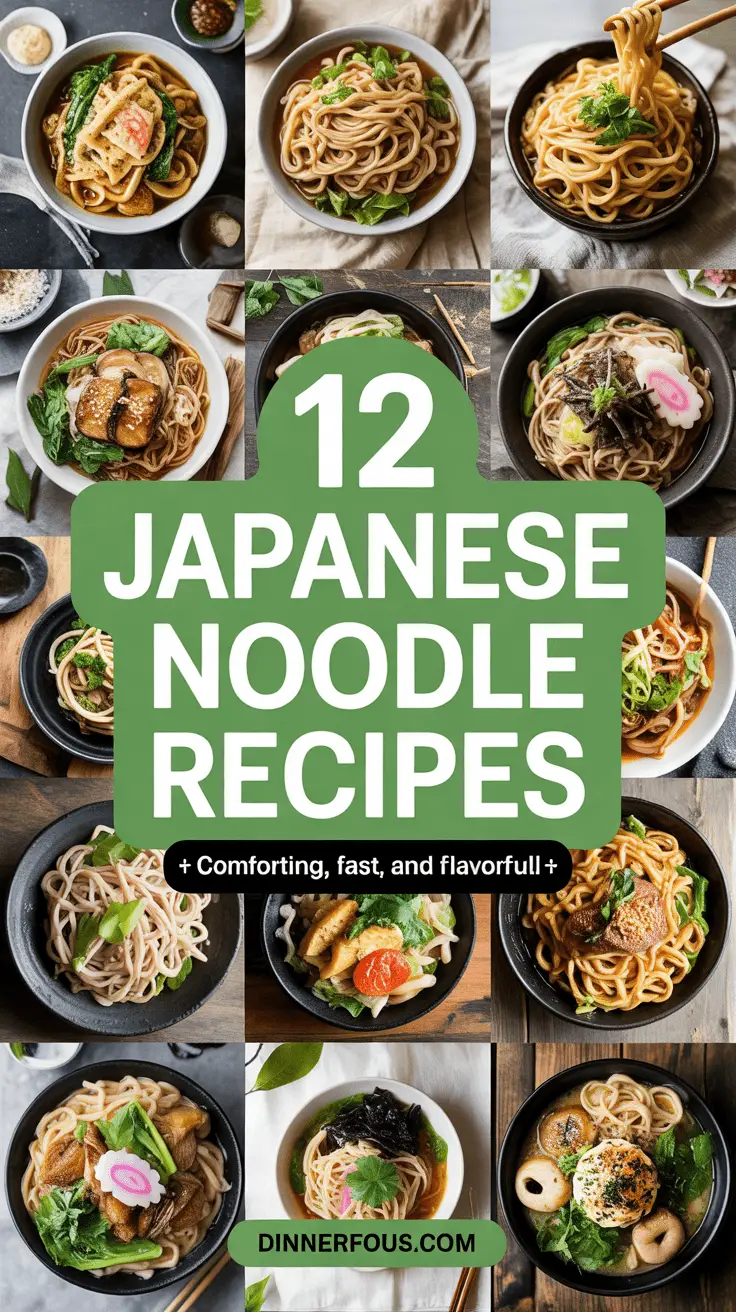 Japanese Noodle Recipes