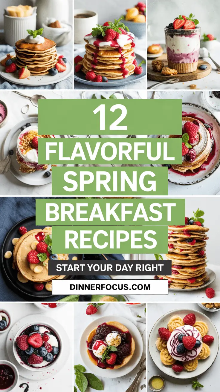 Spring Breakfast Recipes