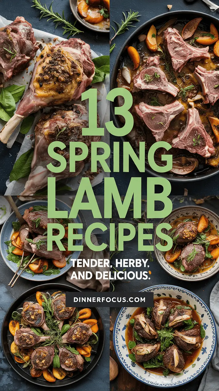 Spring Lamb Recipes