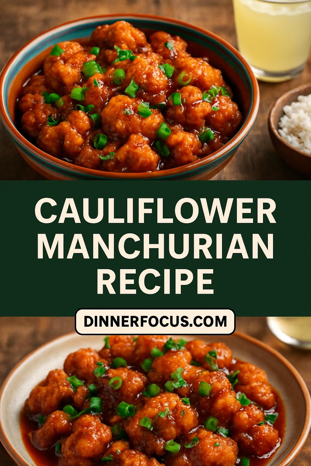 cauliflower manchurian recipe