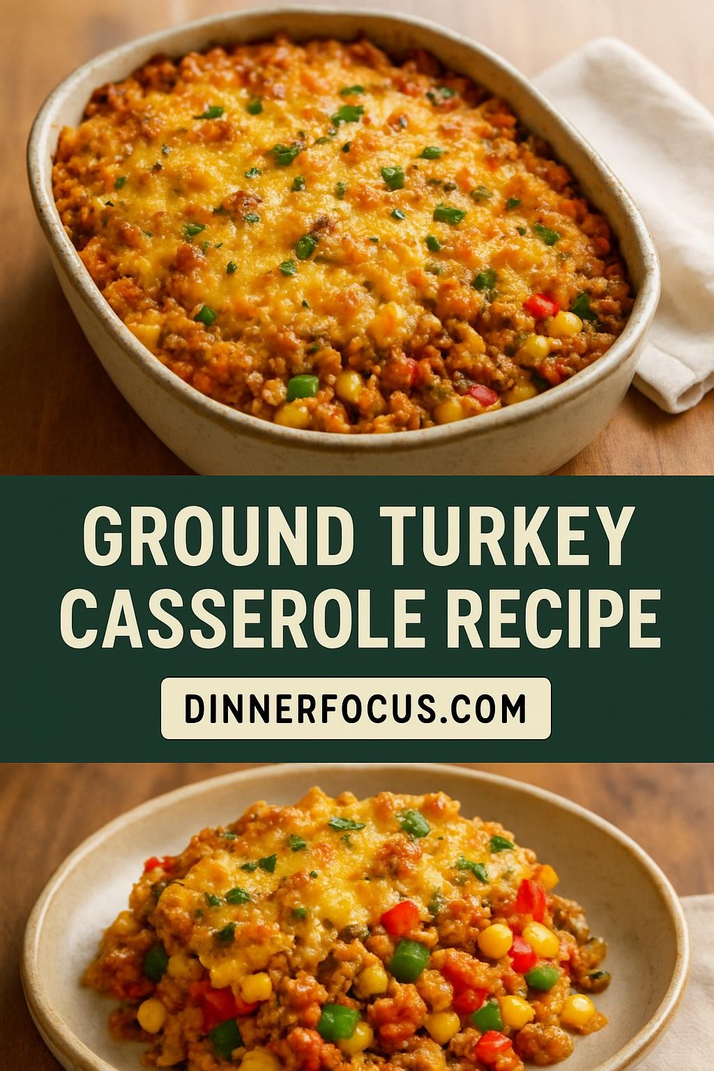 ground turkey casserole recipe
