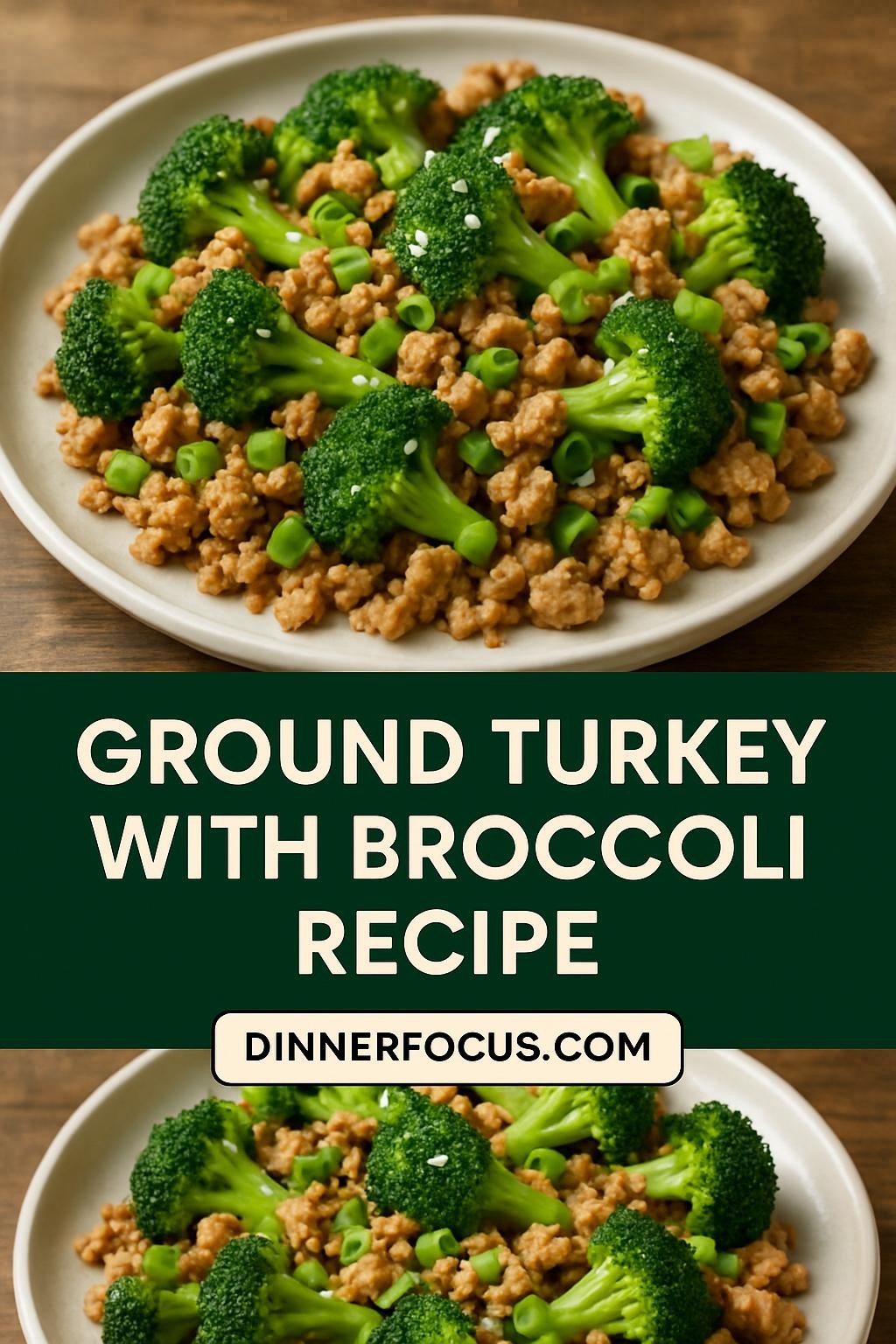 ground turkey with broccoli recipe