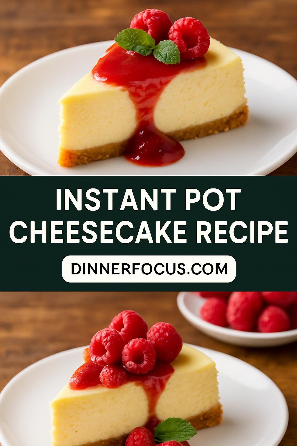 instant pot cheesecake recipe