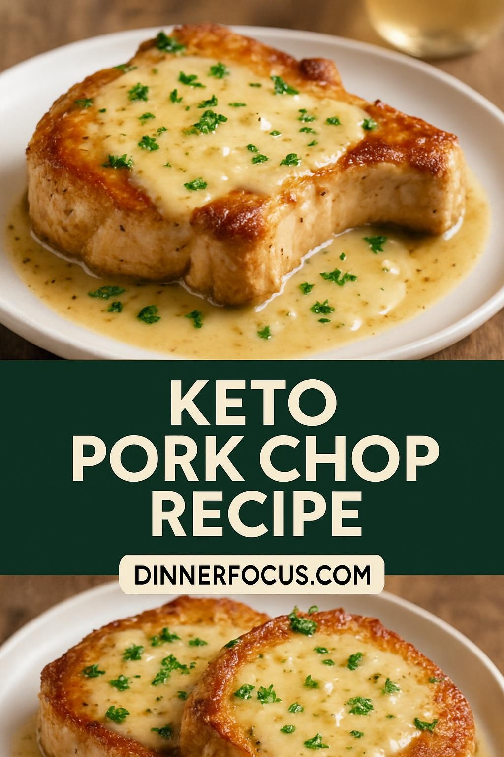 keto pork chop recipe