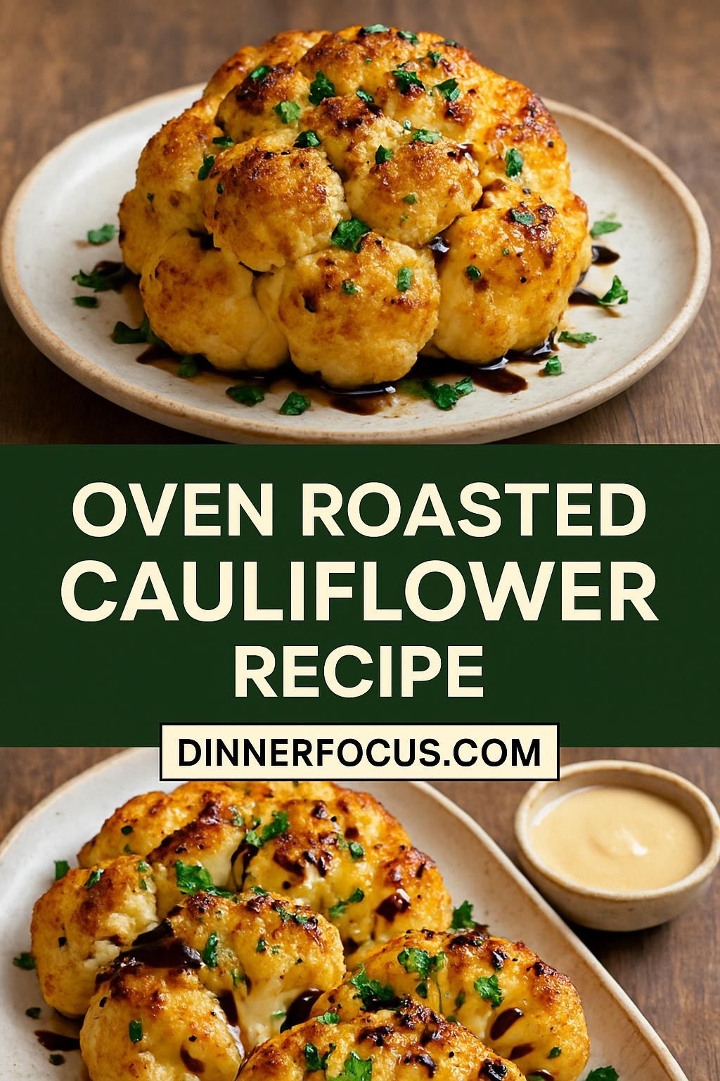 oven roasted cauliflower recipe