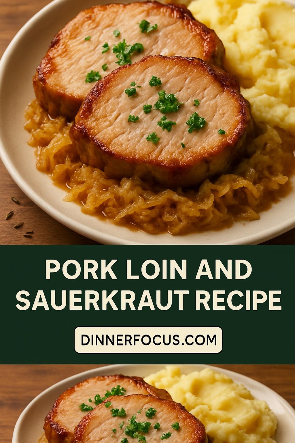 pork loin and sauerkraut recipe