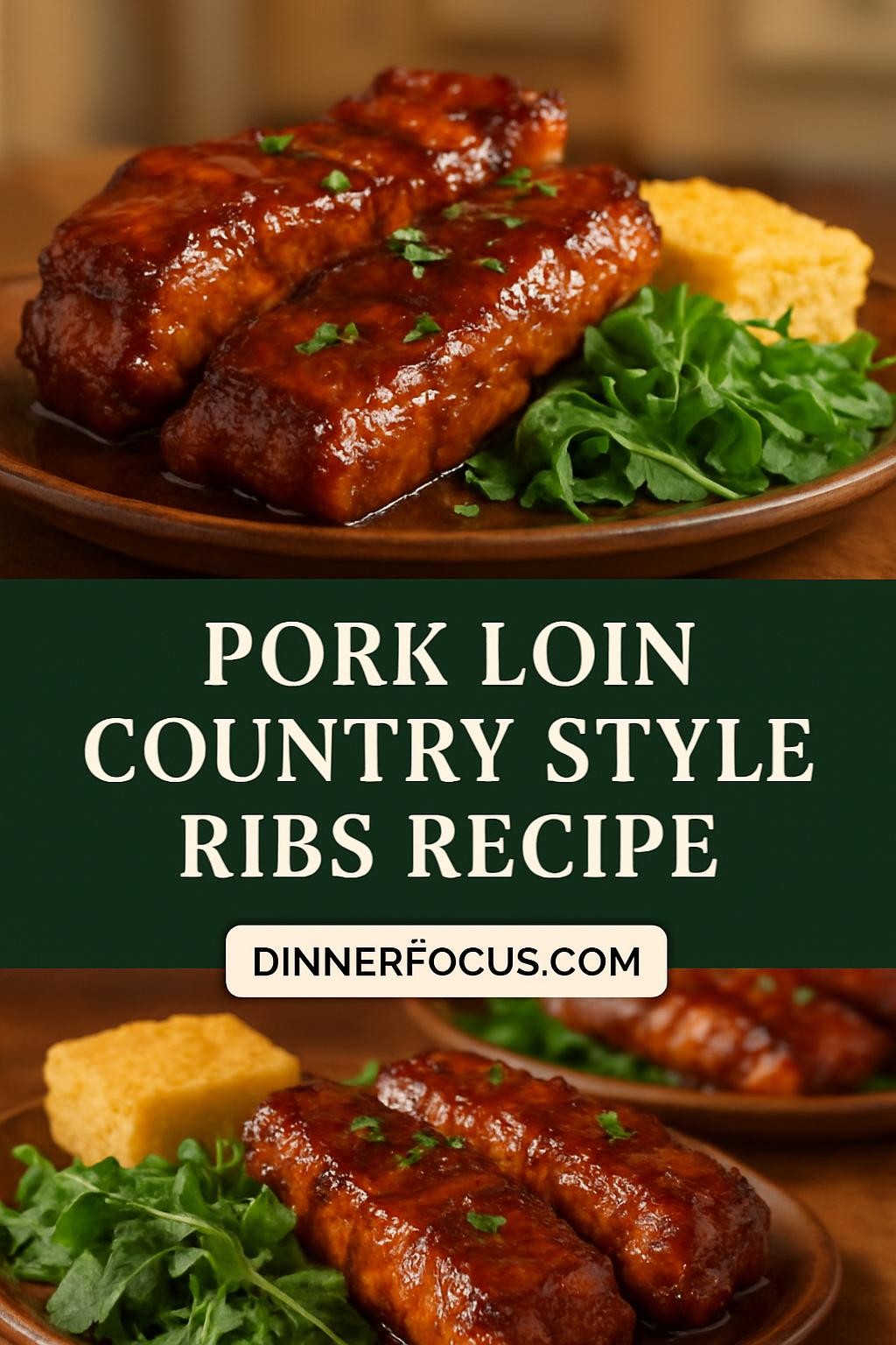 pork loin country style ribs recipe