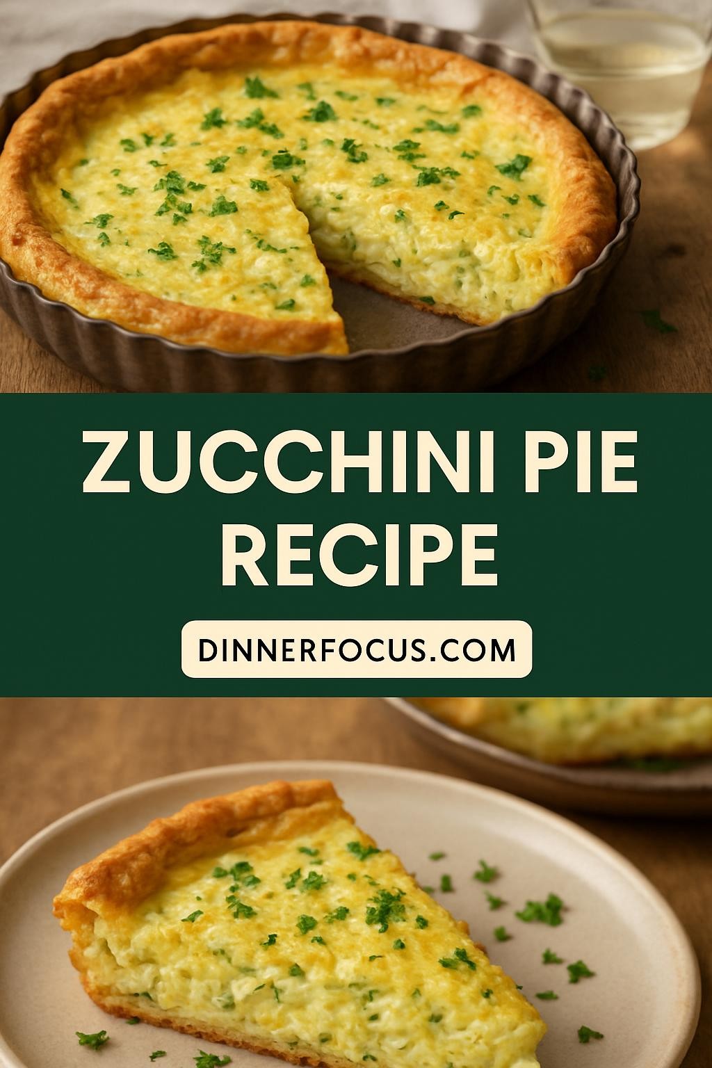 zucchini pie recipe