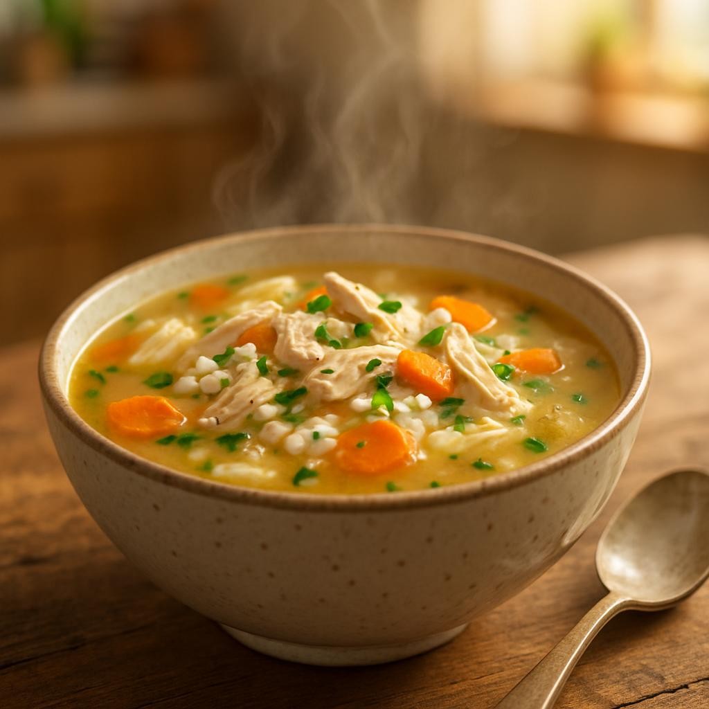 chicken and rice soup recipe