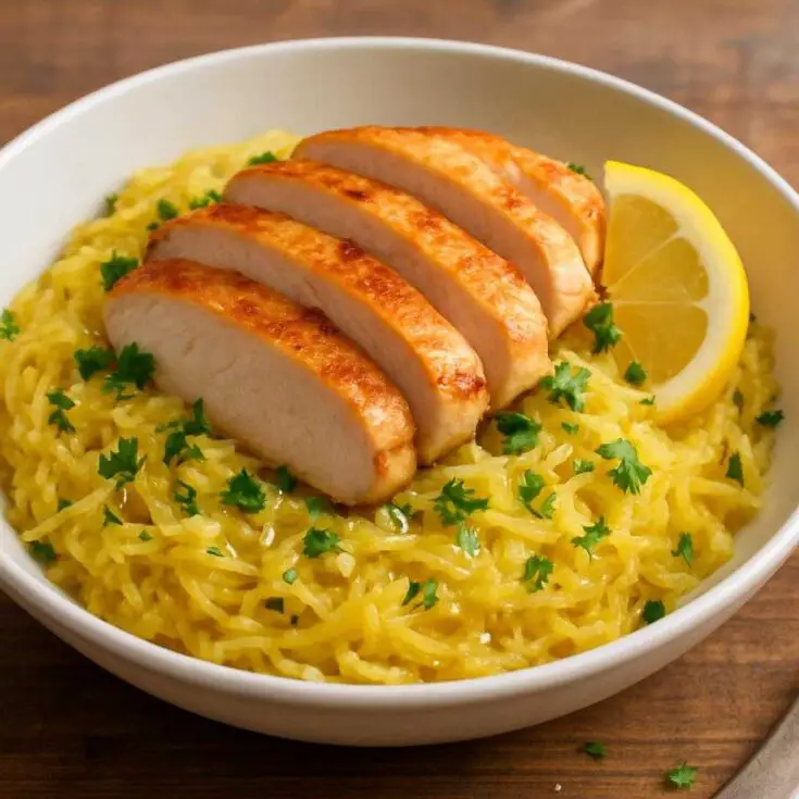 Chicken And Spaghetti Squash