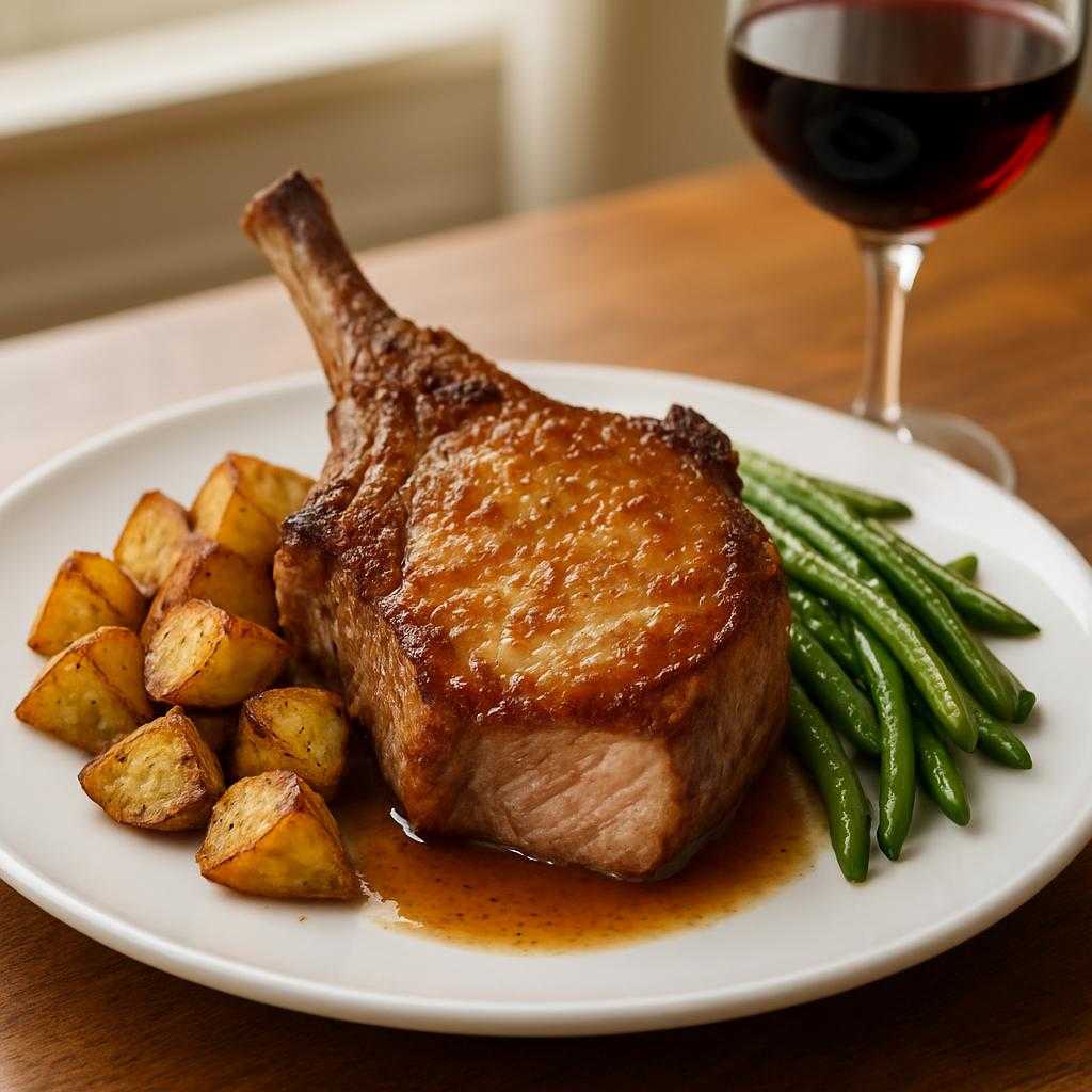bone in pork loin chop recipe