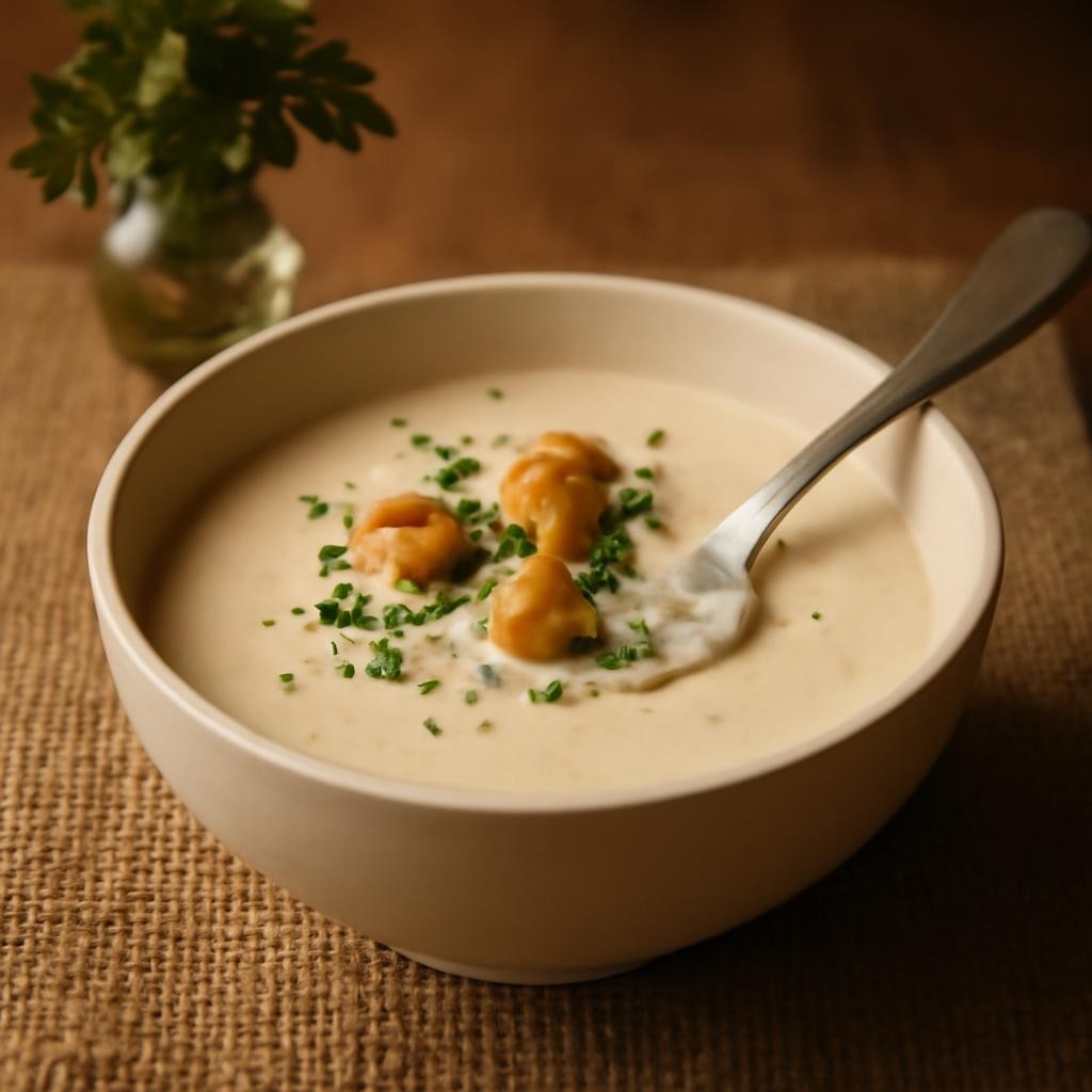 cream of cauliflower soup recipe