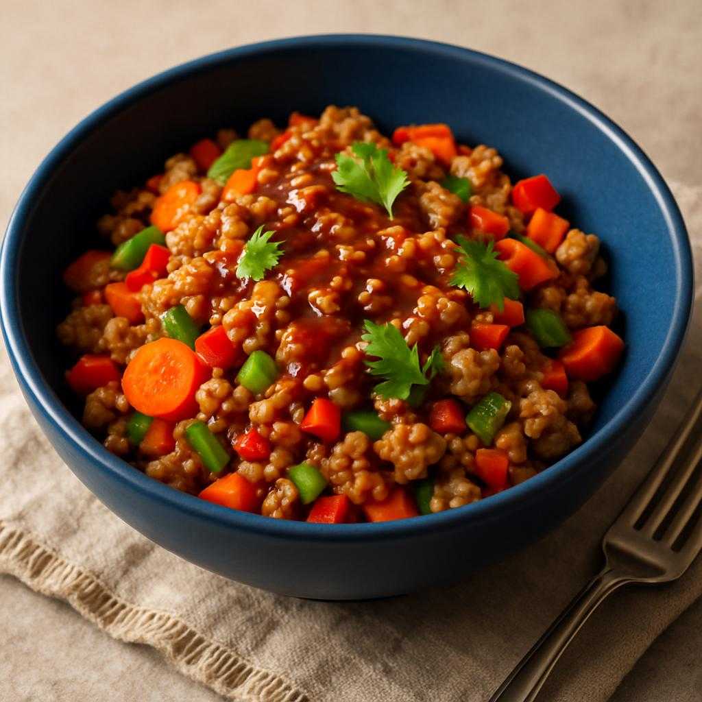 ground turkey stir fry recipe