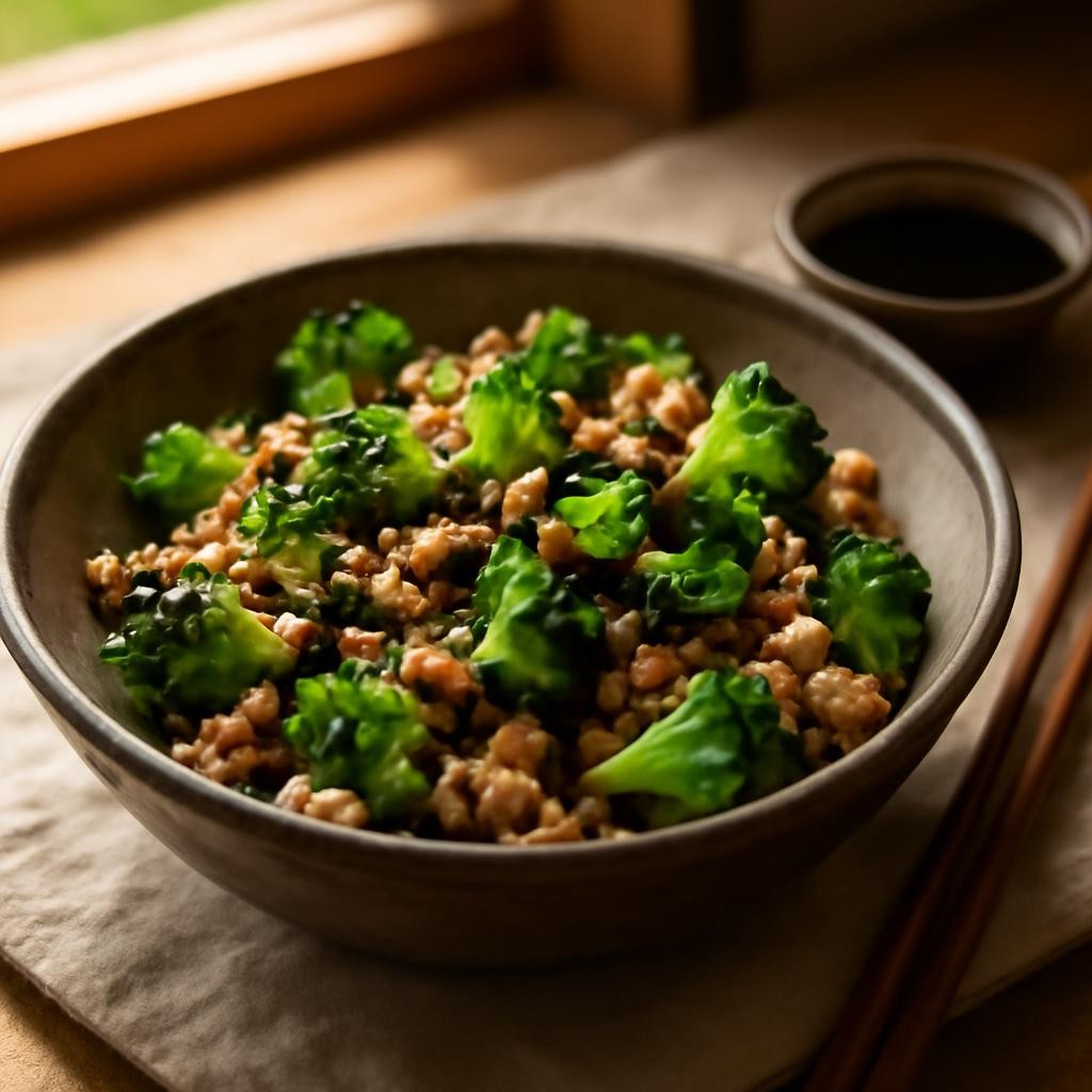 ground turkey with broccoli recipe