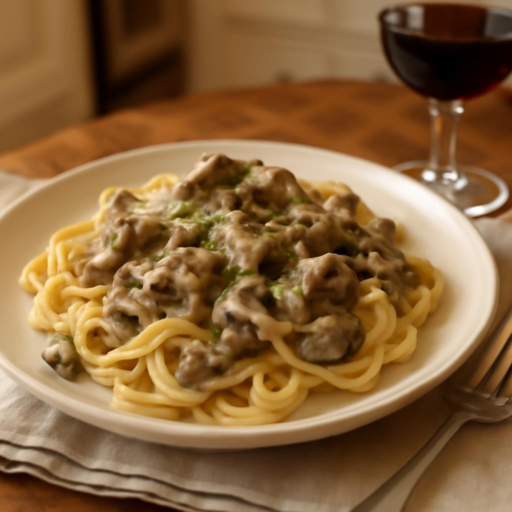 instant pot beef stroganoff recipe