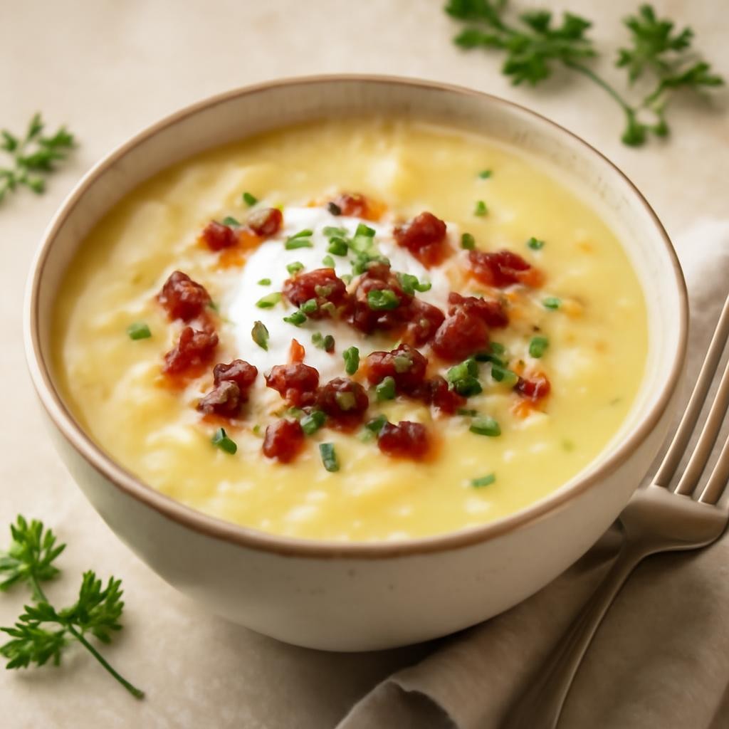 instant pot potato soup recipe
