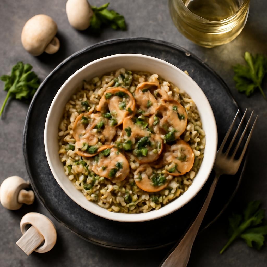 quinoa mushroom recipe