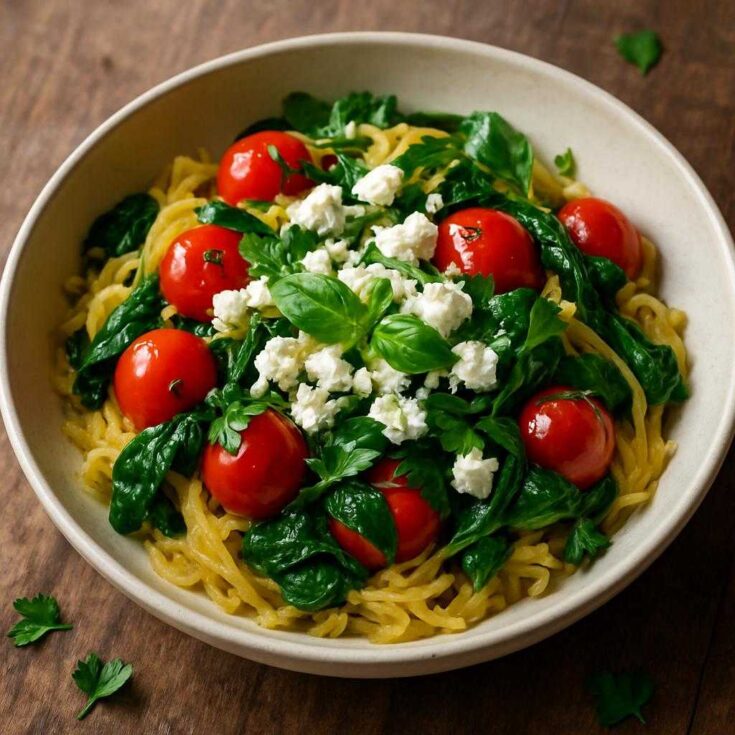 Feta Spaghetti Squash