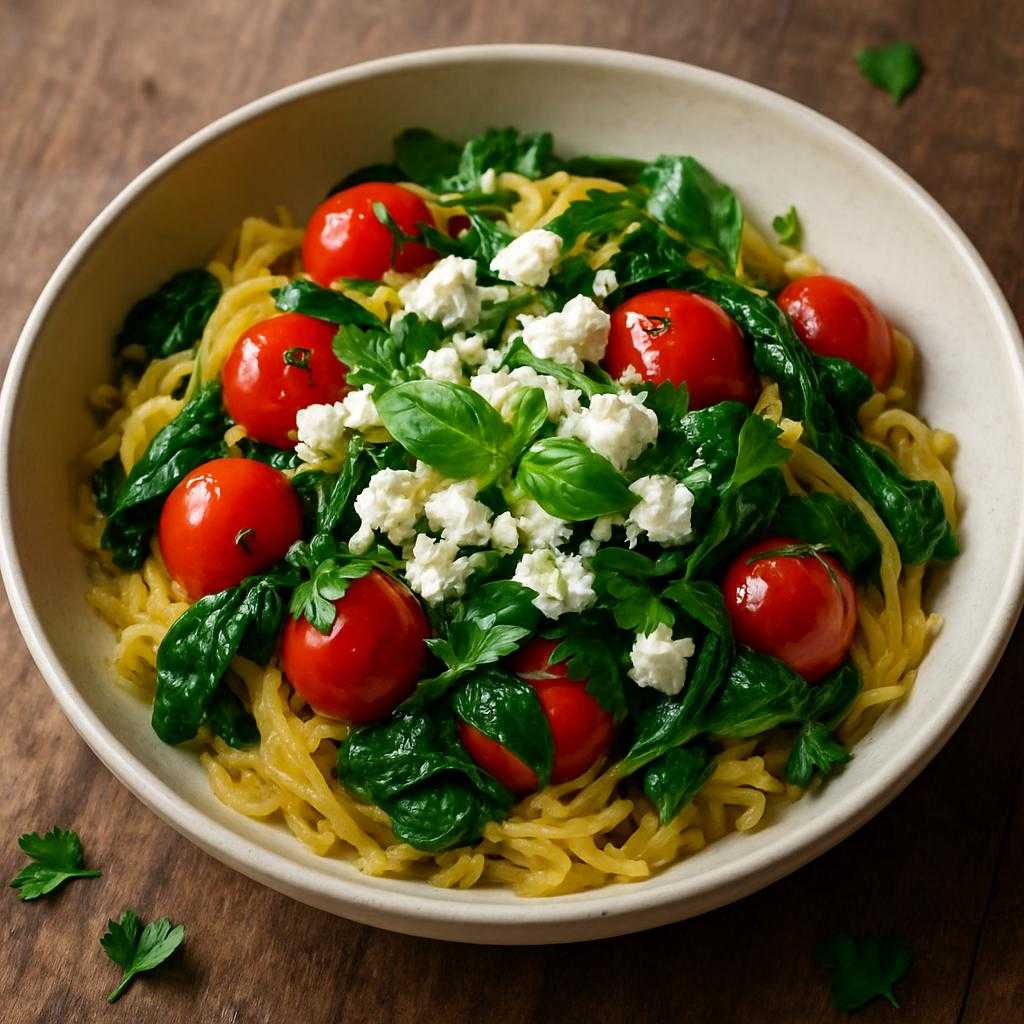 feta spaghetti squash recipe