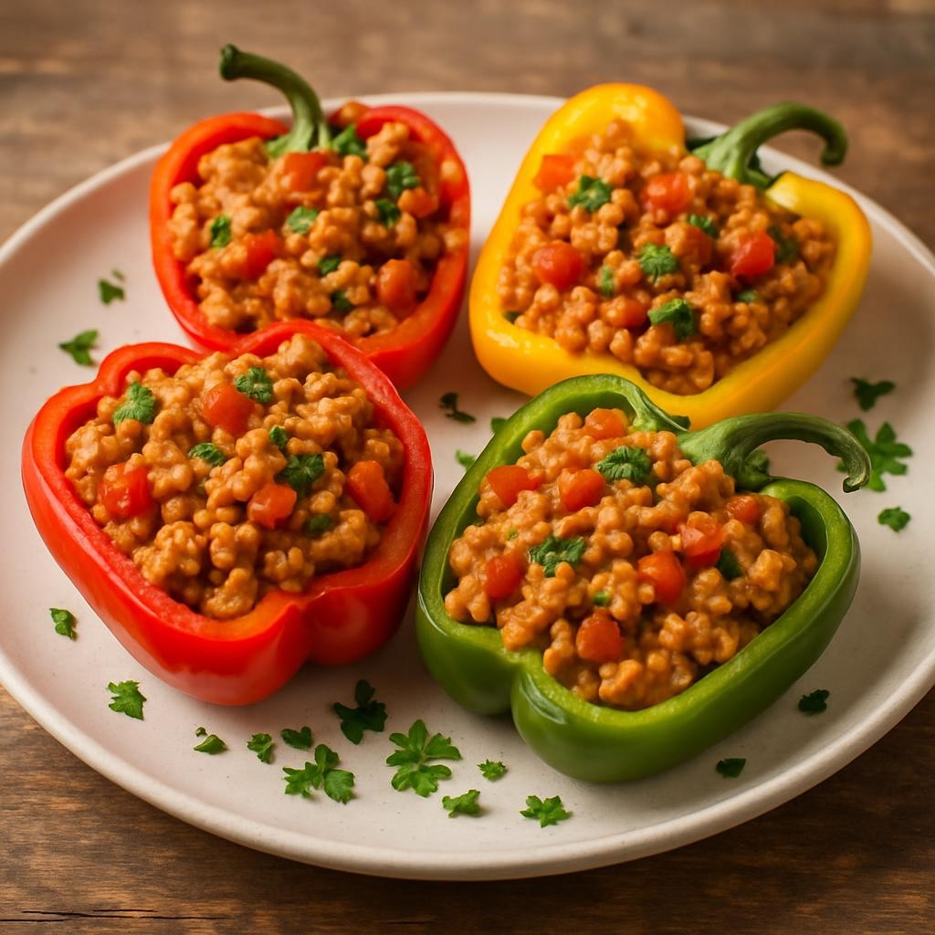 ground turkey bell pepper recipe