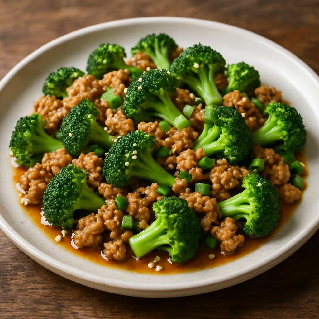 ground turkey with broccoli recipe