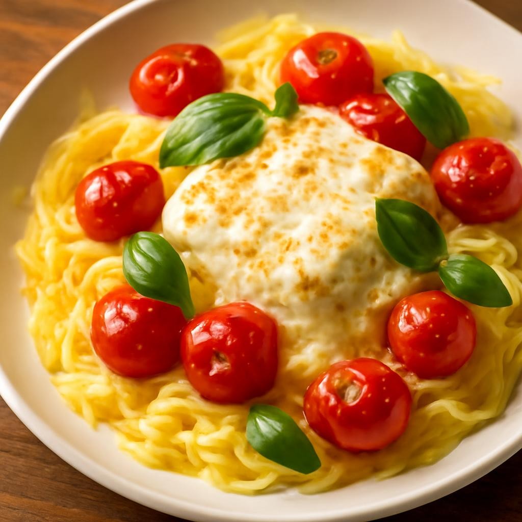baked feta spaghetti squash recipe