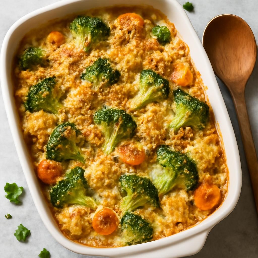 broccoli cauliflower casserole recipe