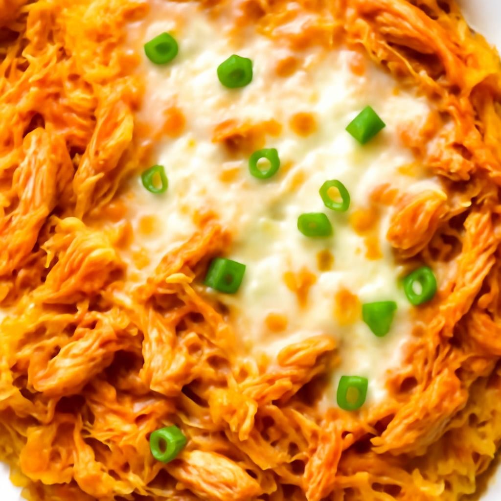 buffalo chicken spaghetti squash recipe