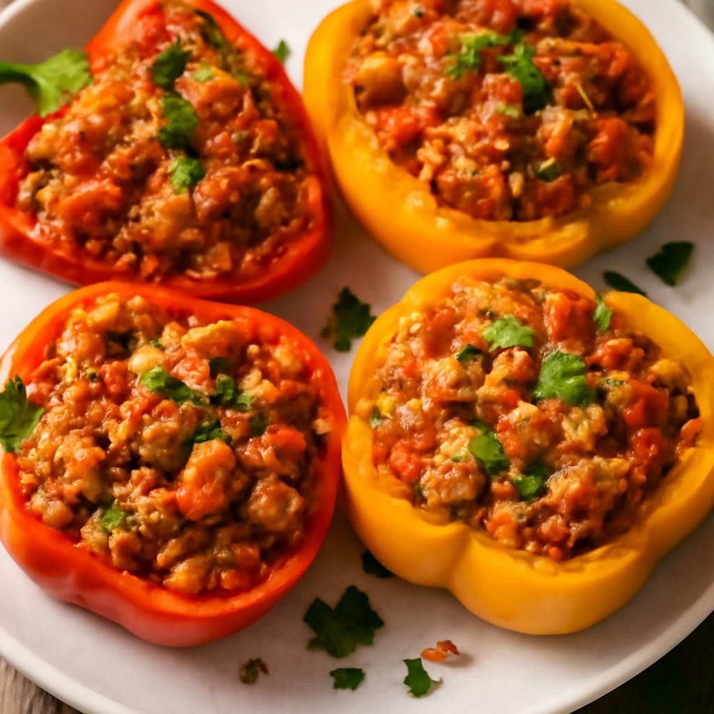 ground turkey bell pepper recipe