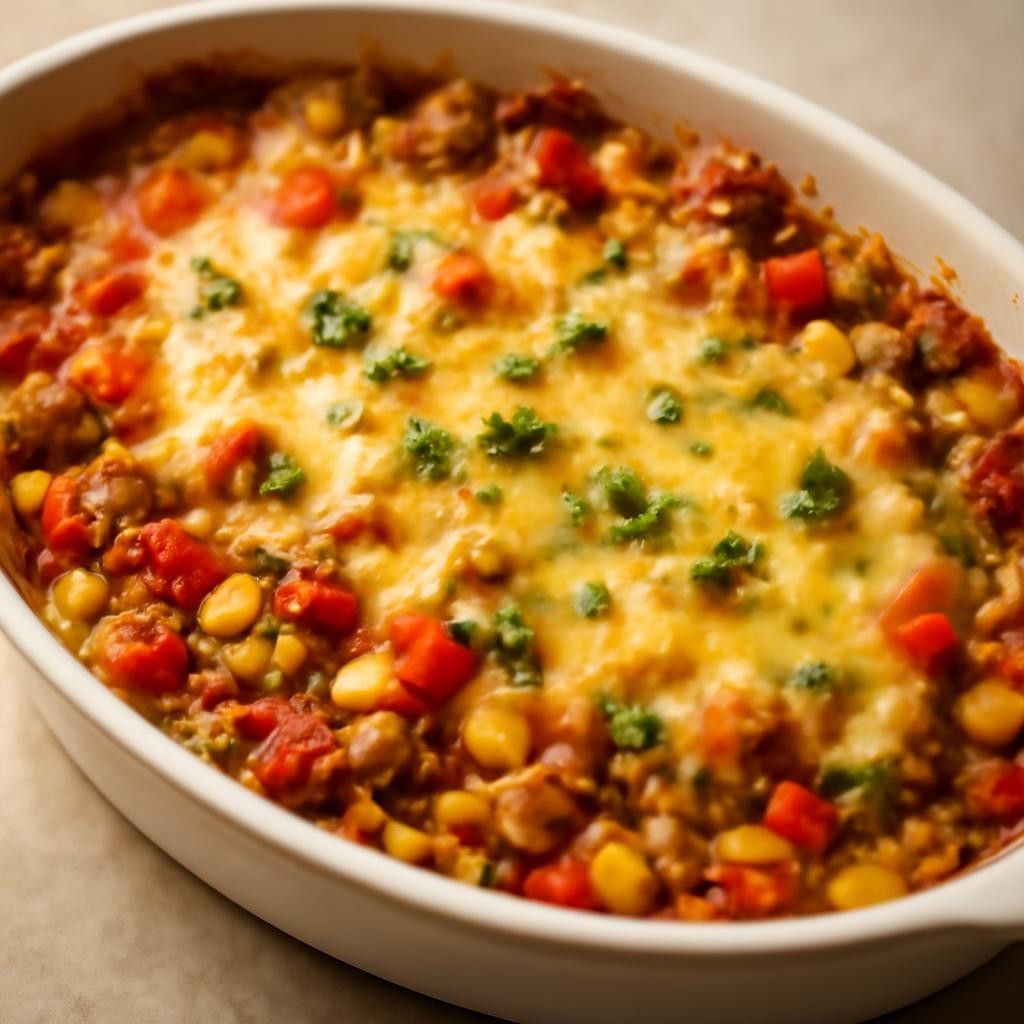ground turkey casserole recipe