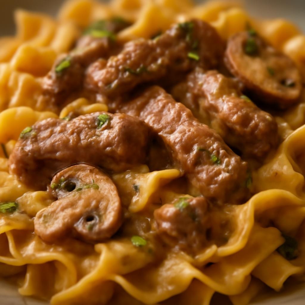 instant pot beef stroganoff recipe