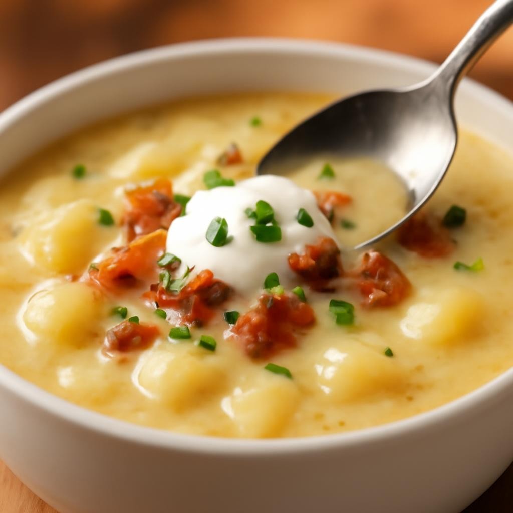 instant pot potato soup recipe